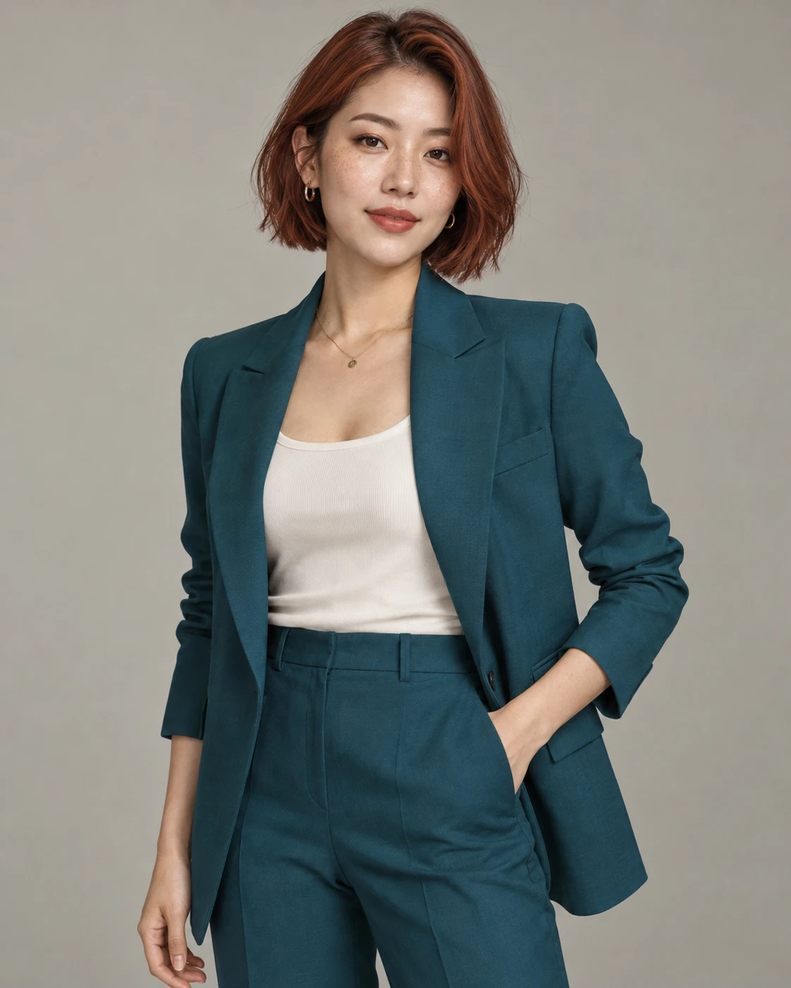 내 사진으로 완성하는 월간 패션 매거진 — 변환 예시의 입력 사진 1