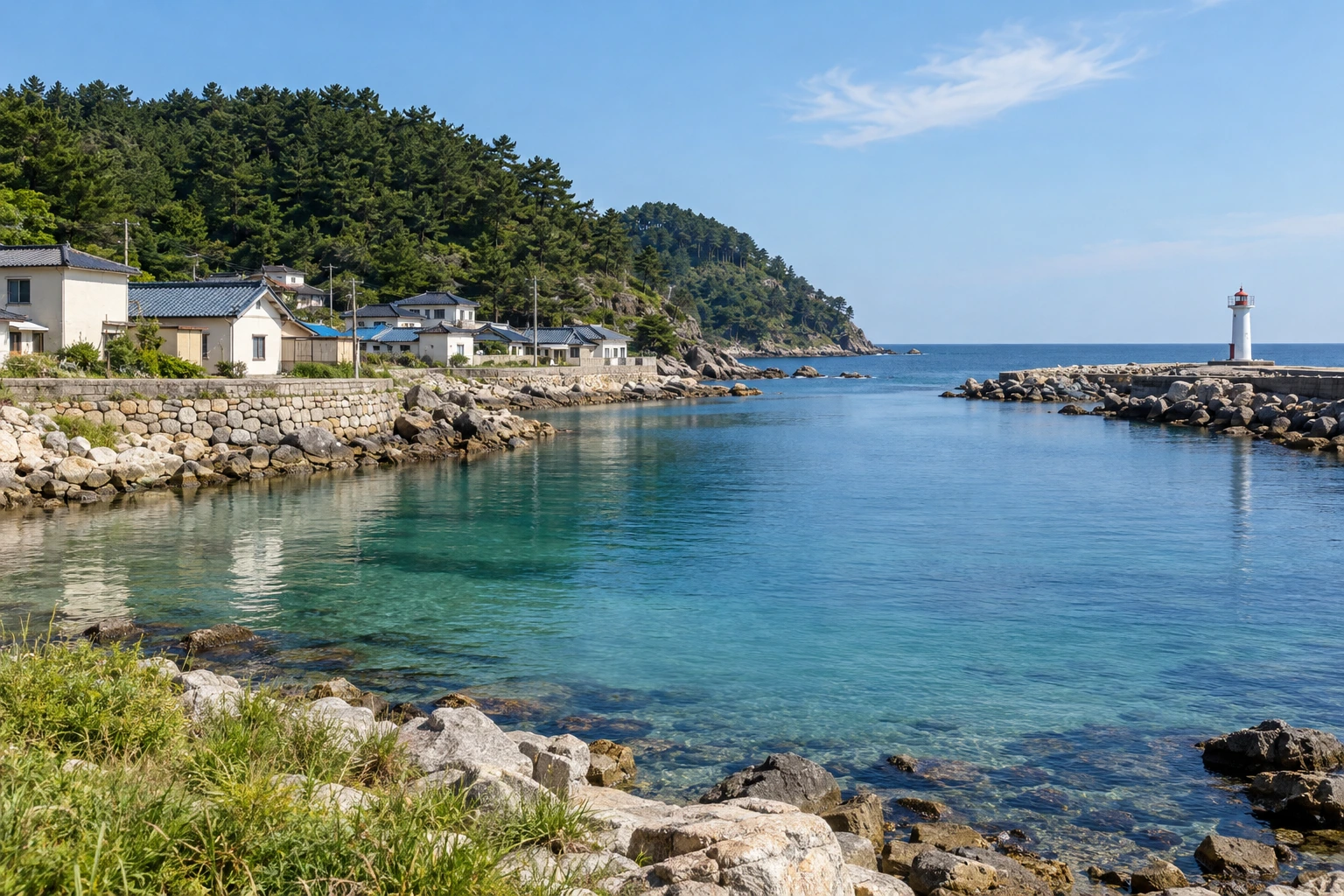 내 여행 사진을 일본 목판화로 — 변환 예시의 입력 사진 1