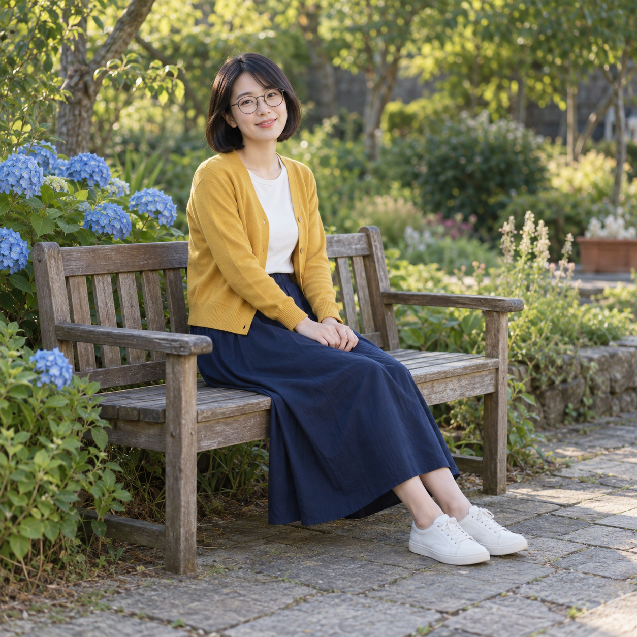 내 사진을 따뜻한 원목 오르골로 — 변환 예시의 입력 사진 1